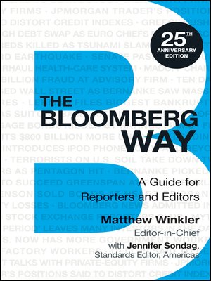 The Bloomberg Way - ebook